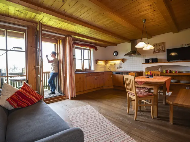 Gemütliche Unterkunft mit Balkon