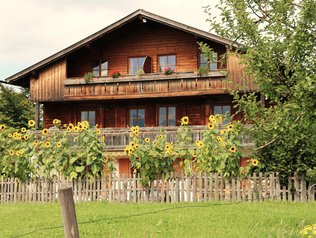 Das Bauernhaus vom Biohof Stöger