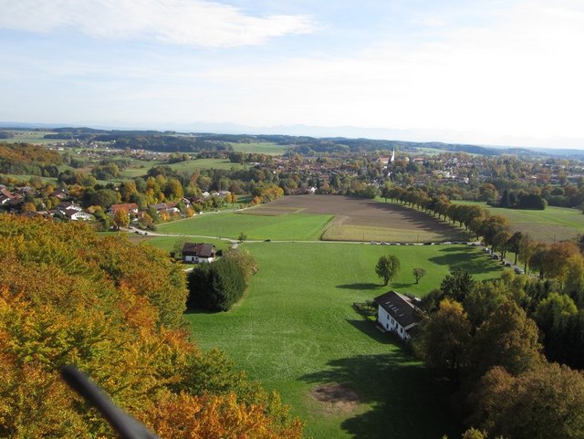 Ausblick vom Ebersberger Aussichtsturm