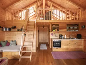 Wohnen im Baumhaus © Baumhaus Samerberg Wohnen im Baumhaus