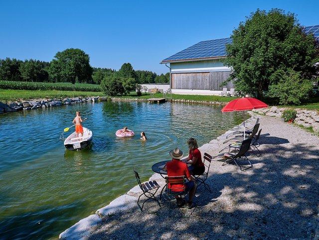 hofeigener Naturteich am Edmeierhof