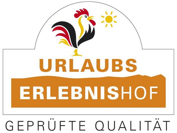 Qualitätsgeprüfter UrlaubsErlebnishof als Auszeichnung für Ferienhöfe in Bayern