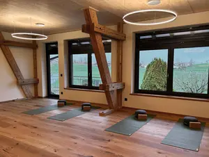 Yogaraum auf dem Bauernhof © Ferienhof Rummel Yogaraum auf dem Bauernhof