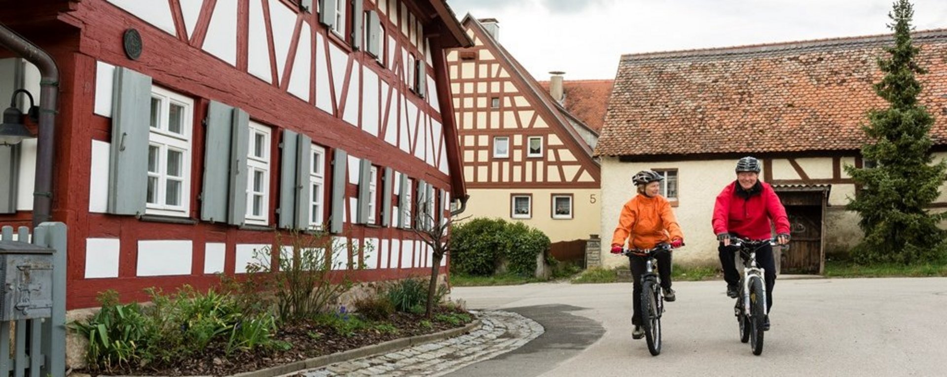 Radfahren im Romantischen Franken