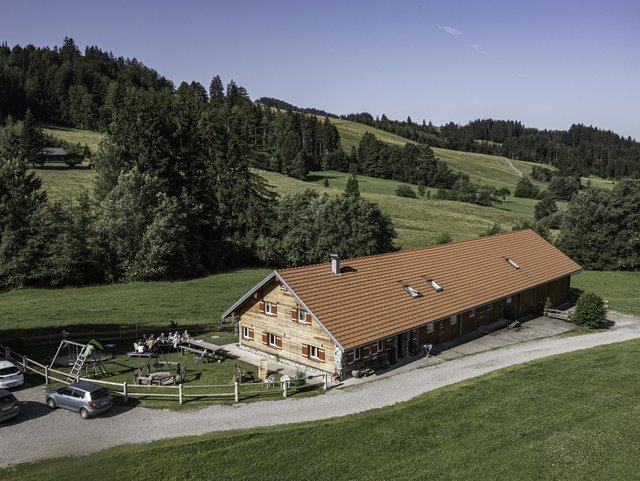 Berghütte zum Wandern und Übernachten auf dem Bauernhof