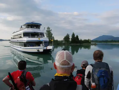 Abendschifffahrt auf dem Forggensee © Reinhold Zapf Abendschifffahrt auf dem Forggensee
