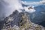Adler über den Berchtesgadener Gipfeln bei der Adlerbeobachtung Klausbachtal