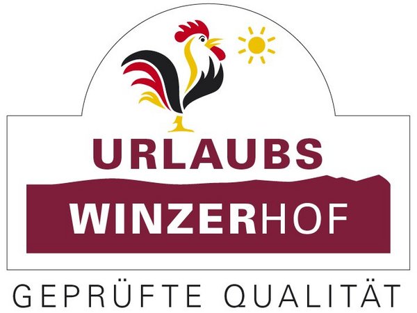 Qualitätsgeprüfter UrlaubsWinzerhof als Auszeichnung für Ferienhöfe in Deutschland
