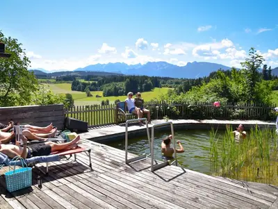 © Ferienhof Guggemos Rückholz Wasserspaß am Hof