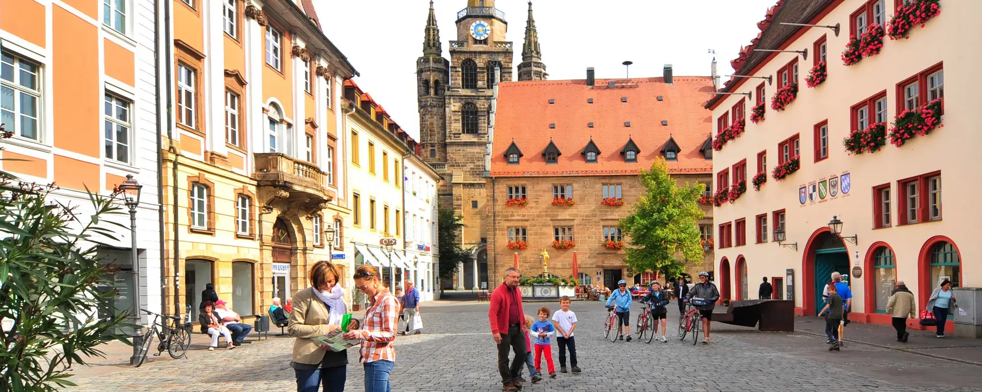 Martin-Luther-Platz Innenstadt Ansbach - © Stadt Ansbach Martin-Luther-Platz Innenstadt Ansbach