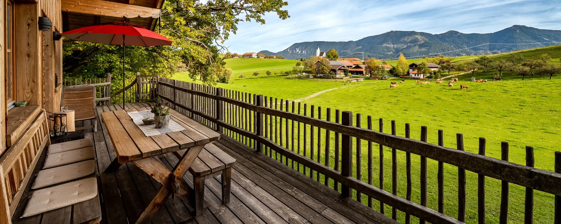 Unglaublicher Ausblick in die Allgäuer Alpen