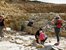 Fossilien Steinbruch im Naturpark Altmühltal