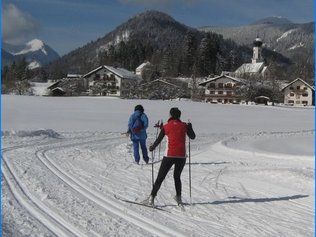 Direkten Lage an der Loipe