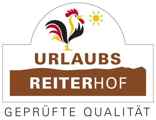 Gütesiegel Qualitätsgeprüfter UrlaubsReiterhof der Bundesarbeitsgemeinschaft für Urlaub auf dem Bauernhof und Landtourismus in Deutschland e.V.