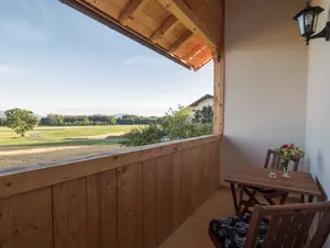 Ausblick vom Balkon © Heimhilgerhof Ausblick vom Balkon