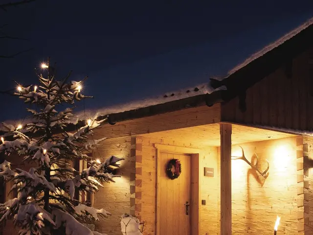 Weihnachten auf dem Bauernhof in Bayern