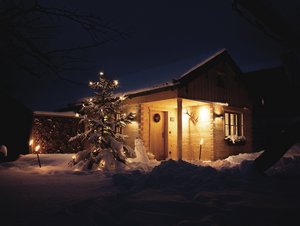 Weihnachten auf dem Bauernhof in Bayern