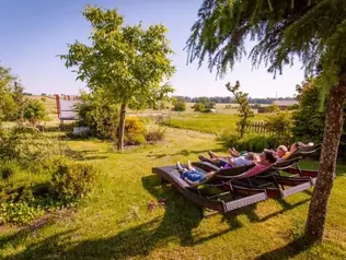 Entspannung im Garten © Der kleine Bauernhof Entspannung im Garten