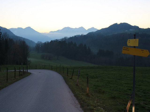 Weg zum Laglerhof in Nußdorf am Inn am Chiemsee