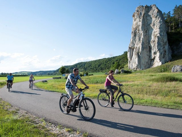 Radfahren im Naturpark Altmühltal