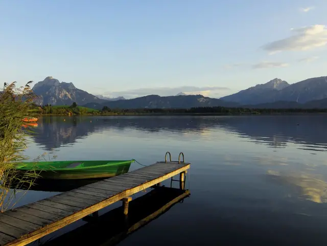 Stille - © Mir Allgäuer Hopfensee bei Füssen im Allgäu