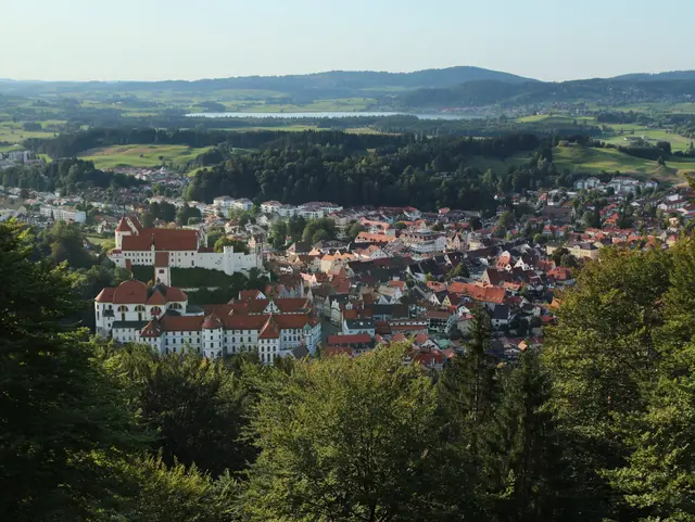 Füssen - Blick vom Kalvarienberg