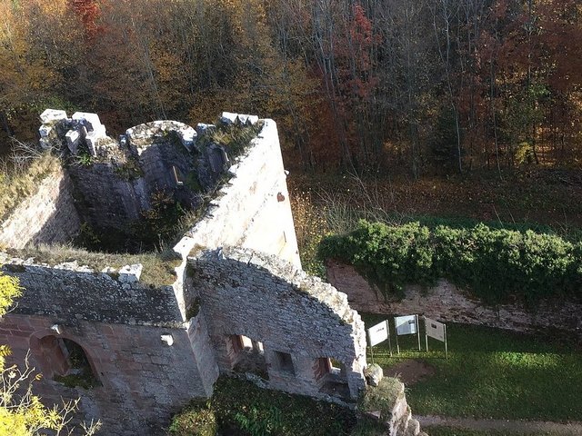 Burgruine Wildenburg im Odenwald