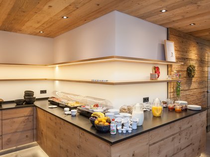 Frühstücksbuffet © Hierlhof Große Auswahl regionaler Produkte am Frühstücksbuffet